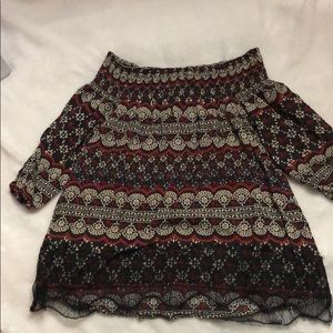 Off the shoulder top